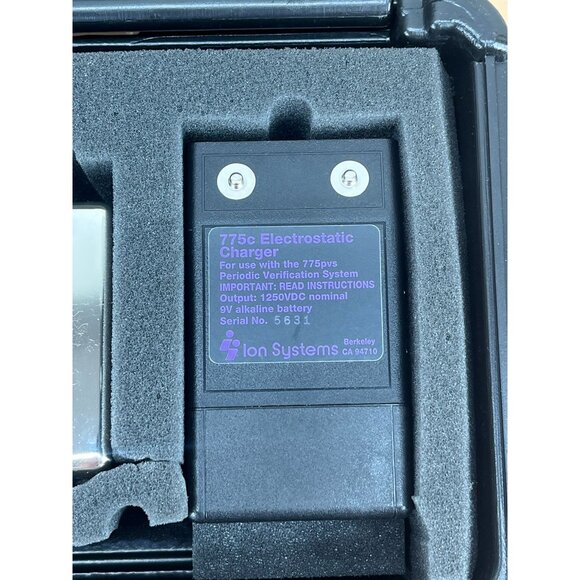 Ion Systems Electrostatic Fieldmeter Model 775 w/ 775C Charger - Picture 11 of 15